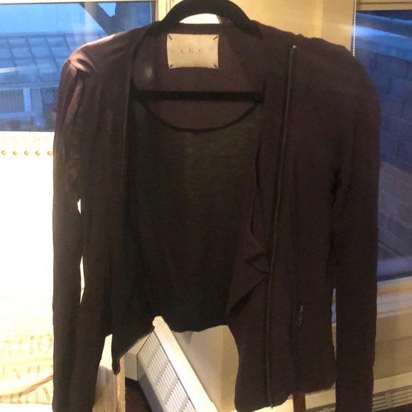 A.L.C. Motorcycle style silk jacket - Picture 6 of 6